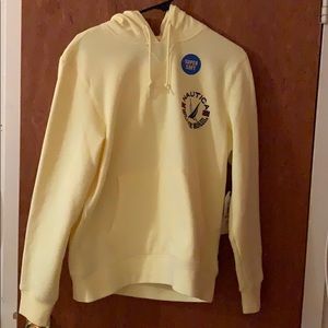 Yellow nautica sweater